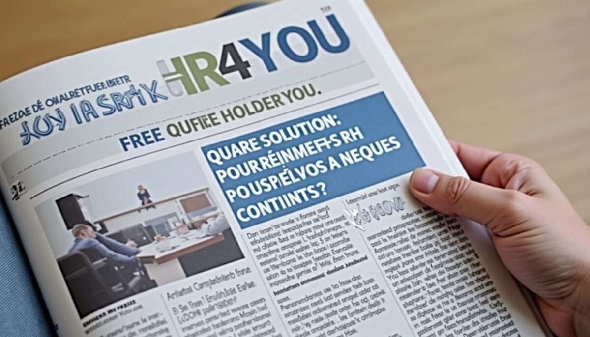 HR4YOU : Quelle solution RH pour répondre à vos besoins concrets ?